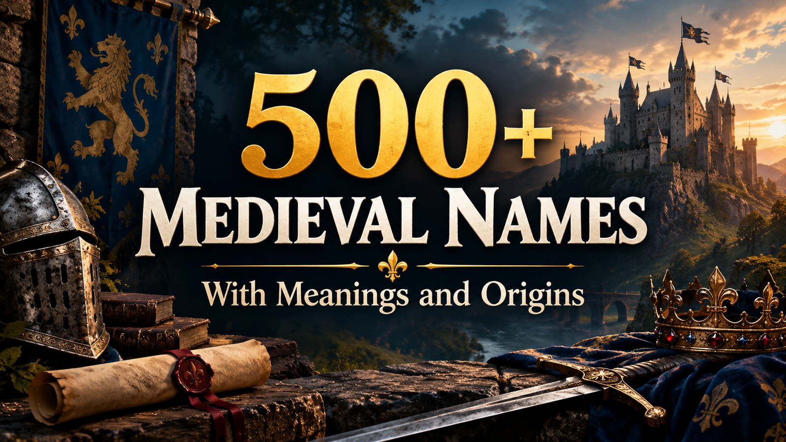500+ Medieval Names With Meanings and Origins
