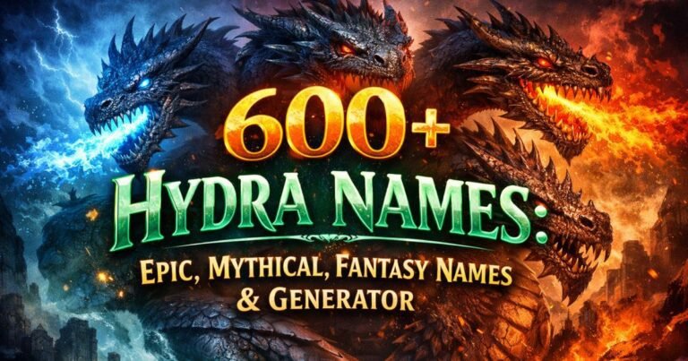 600+ Hydra Names: Epic, Mythical, Fantasy Names & Generator