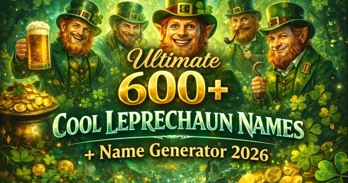 leprechaun-names