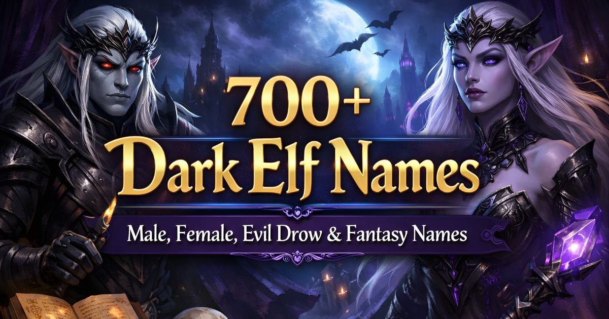 dark-elf-names