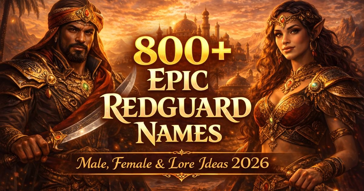 redguard-names