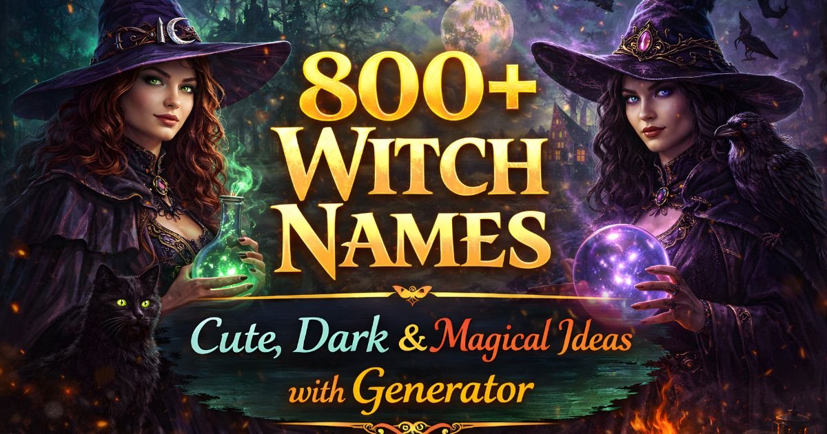 witch-names